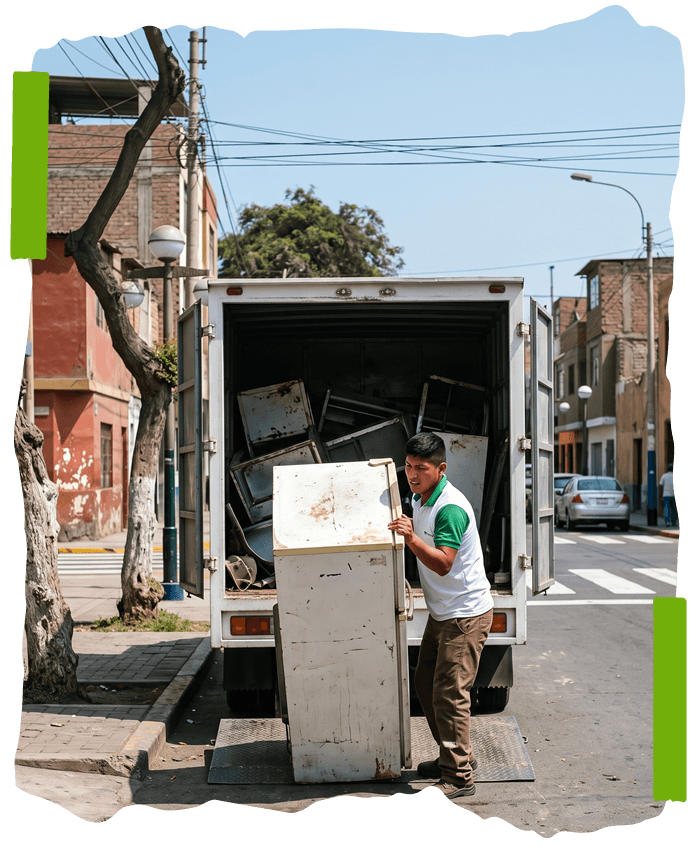 Recojo de reciclaje a domicilio
