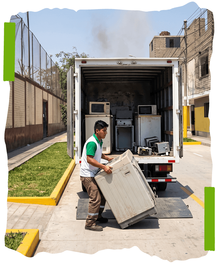 Recojo de reciclaje a domicilio