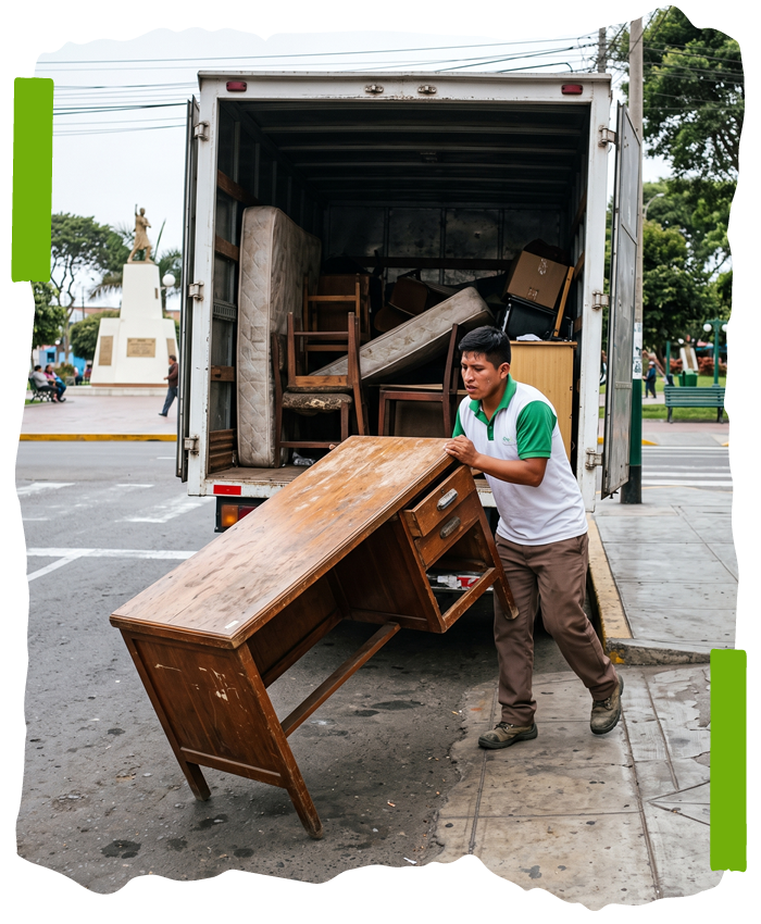 Recojo de reciclaje a domicilio