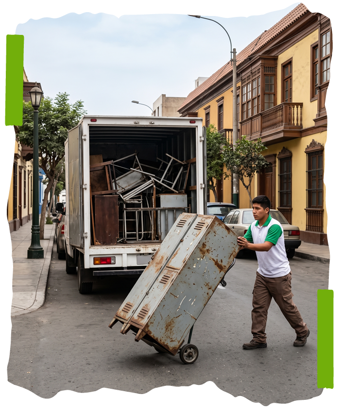 Recojo de reciclaje a domicilio